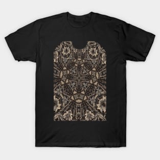 retro kaleidoscope mandala T-Shirt